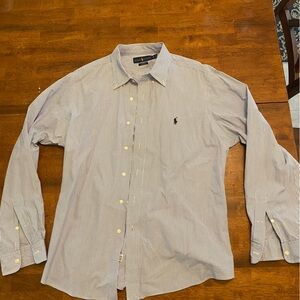 Men’s polo dress shirt